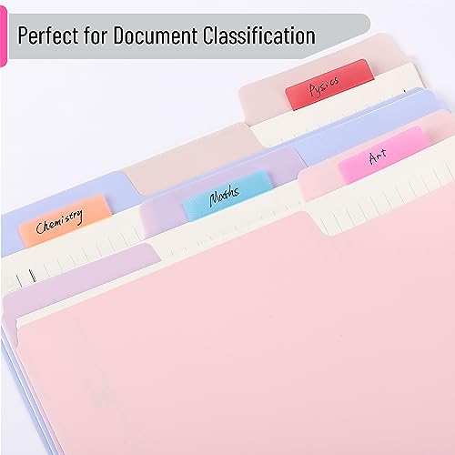 Mr. Pen- Sticky Index Tabs, 500 Pcs, 21 Sets, Vibrant - color: Vibrant