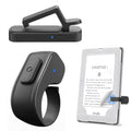 Page Turner Ring for Kindle,Remote Control for iPhone iPad Tablets eReaders - color: Black