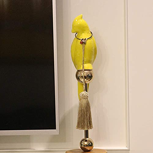 BEL AVENIR 8 Pcs Elegant Polyester Key Tassel Colorful Craft Tassels Charms - color: Golden