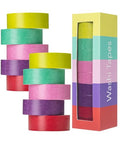 Mr. Pen- Washi Tape Set, 10 Rolls, 5 Yards/Roll, Washi Tape for Scrapbook - color: Tropical Twirl