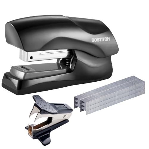 Bostitch Heavy Duty Stapler Value Pack, 40 Sheet Capacity, Black - color: Black