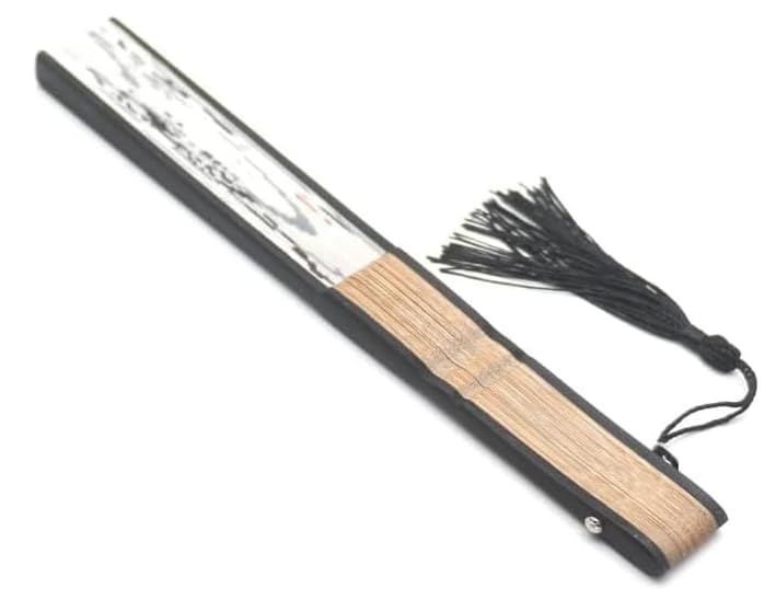 Japanese Vintage Style Bamboo Folding Hand Fan for Women, Portable Cooling Oriental Hand Held Fan for Wedding Favors, Dancing & Gifts（White Bamboo） - color: White Bamboo