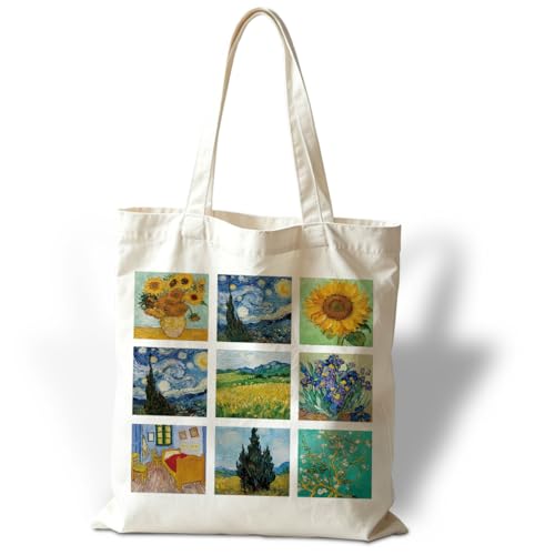 Funny Canvas Tote Bag, Reusable Shoulder Grocery Bag, Holiday Gift Bags for Friends, 13.7x15.7 inch - color: Style 09