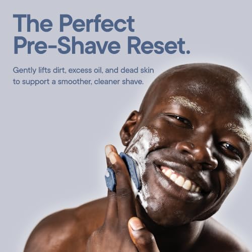 TOOLETRIES Silicone Face Scrubber, Facial Cleansing Brush - Glacier - color: Glacier
