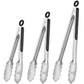 Kitchen Tongs Set, 3 PCS, 12, 9 & 7 Inch