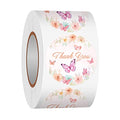 Heyfibro 500 PCS 1.5 Inch Thank You Stickers for Small Business, Baking, Gifts, Envelopes, Weddings (Butterfly) - style: Butterfly