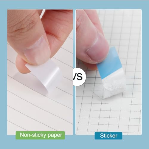 Golcellia Sticky Tabs, Pastel Book Tabs for Notebooks, 300 Pcs - color: Pastel Pink, Lavender, Purple and Blue