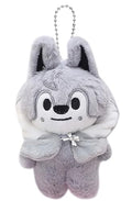 Stays Fans Plush Figures 4" Plush Keychain 3RD Fan Meeting Dolls With Detachable Cloak - color: Wolf Chan