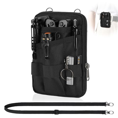 Likesing Pocket Tool Pouch, Oxford Pocket Organizer with Removable Strap
