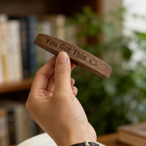 2PCS Wooden Book Page Holder,Handmade Walnut Thumb Bookmark for Reading,Gifts for Book Lovers