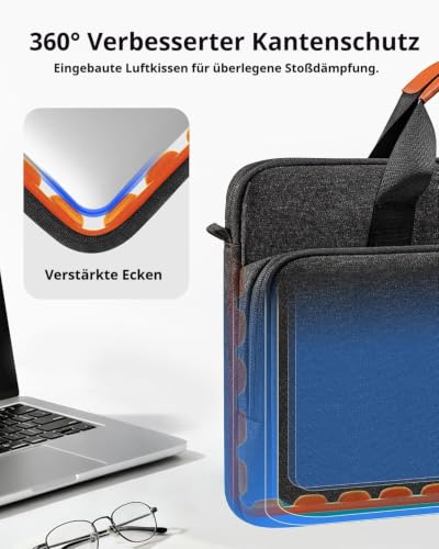 bagasin 15 15.6 16 inch Laptop Bag Carrying Case - color: Black, size: 15.6-16