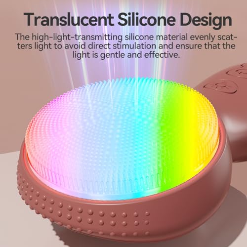 Electric Silicone Facial Brush for Deep Cleansing & Massage (Purple) - color: Purple