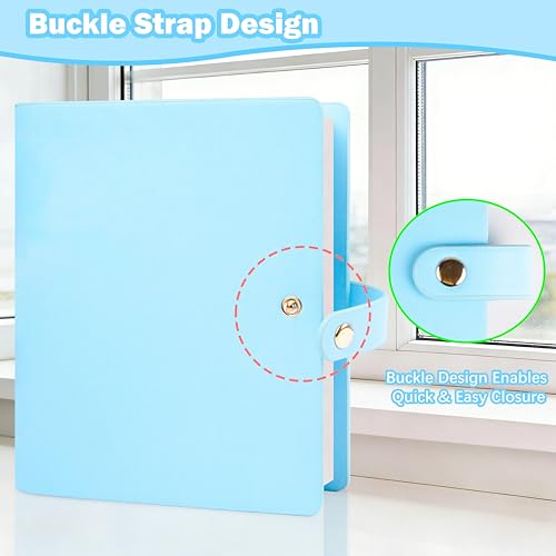 Ruibytree 320 Pockets Album for Instax Mini & Polaroid 2x3" Pictures, Blue - color: Blue