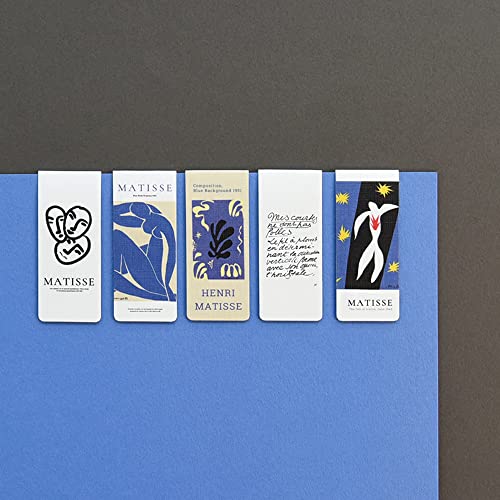 Monolike Magnetic Bookmarks Henri Matisse Ver.1, Set of 5 - color: Henri Matisse Ver.1