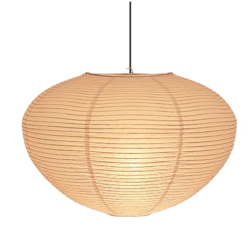 Hytsoeee(19.69Inch) Paper Lantern Lamp Shade,White Jewel Paper Lamp Shade,Foldable Handmade Ceiling Light Shade Suitable for Home Decor (19.69)