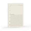 Harphia A7 Daily Planner Refill, 100 GSM, 6-Hole, 4.84 x 3.23 in - color: Diary Note, size: A7