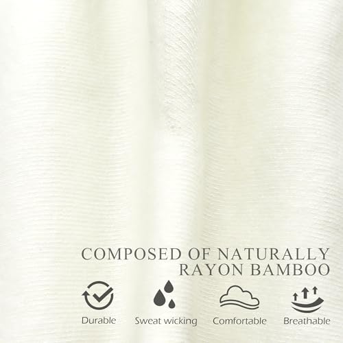 Women Thin Socks Rayon Bamboo Ankle Silky Quarter Anti Odor Casual Summer Socks 6 Pairs - color: Cream, size: 3-7