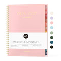 Forvencer Academic Planner 2026-2027, Weekly & Monthly Calendar Planner, A5 - color: Pink, size: 6.3"x8.4" (Jul 2026 - Jun 2027)