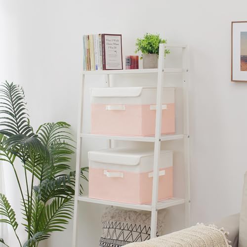 GRANNY SAYS Memory Keepsake Storage Box, Fabric Storage Bins with Lids - color: Pink, size: Large