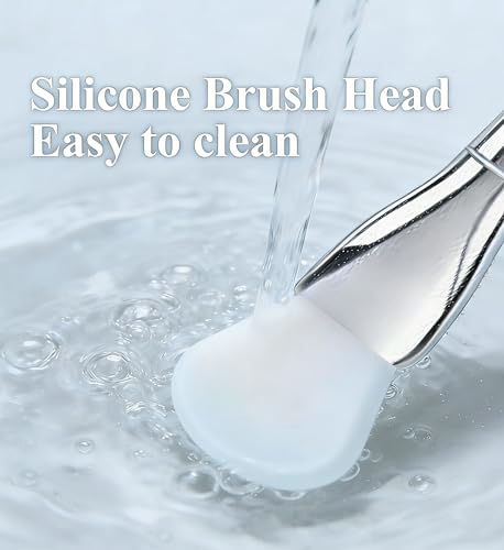 Silicone Mask Brush Applicator for Face Even Coverage Tool Durable Beauty Spatula Easy to Clean Korean Beauty Skincare Accessory - color: Mask Brush