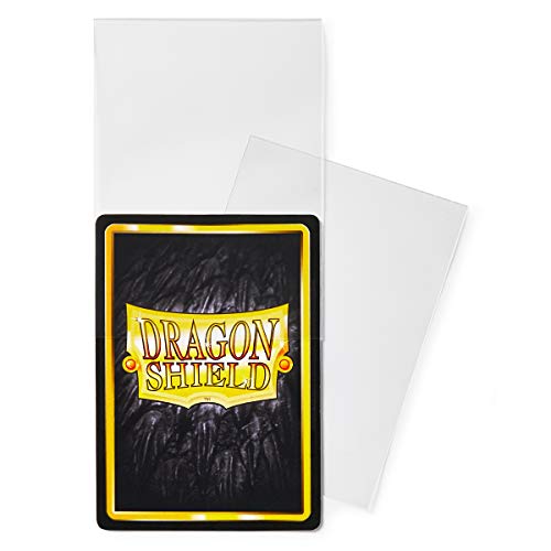 Dragon Shield Perfect Fit Inner Card Sleeves Standard Size (100 CT) – PVC-Free Polypropylene Double-Sleeve Protection Compatible with Pokemon, One Piece & Magic The Gathering – Clear - color: Perfect Fit
