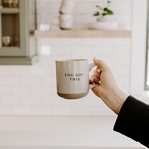 Sweet Water Decor You Got This Mug - 14oz Stoneware Mug Dishwasher and Microwave Safe - Positive Affirmation Gifts for Women, Inspirational Mug - style: You Got This