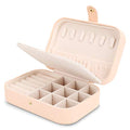 Travel Jewelry Case Jewelry Organizer Box Small Jewelry Storage Case - color: pink