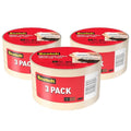 Scotch Masking Tape, 0.70 in x 54.6 yd, Great for Everyday Use, Strong Adhesive, Tan Masking Tape (3436-3), 3 Rolls (Pack of 3) - size: 3 Rolls (Pack of 3)