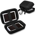 Sanwuta 4 Pcs Travel Card Games Case, Playing Card Case, Eva, Black, Black - color: Black