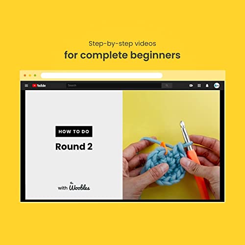 The Woobles Crochet Kit Bundle for Beginners (Penguin, Chick, Fox, Bunny) - color: Easy Peasy Beginner Bundle, size: Original