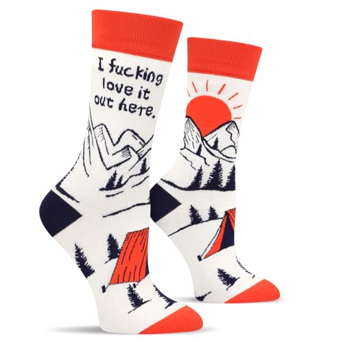 Funny Socks for Women and Teenage Girls, Cute Crazy Unique Novelty Gifts - color: R-snowmountain-a