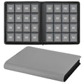 16 Pocket Toploader Binder,Holds 640 TopLoaders (16 Dark Grey) - color: 16Dark Grey