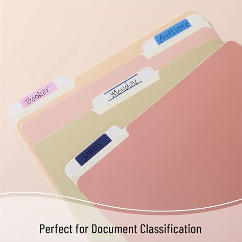 Mr. Pen- Sticky Index Tabs, 500 Pcs, 21 Sets, Colorful - color: Space
