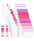 Mr. Pen- Sticky Index Tabs, 500 Pcs, 21 Sets, Blossom - color: Blossom
