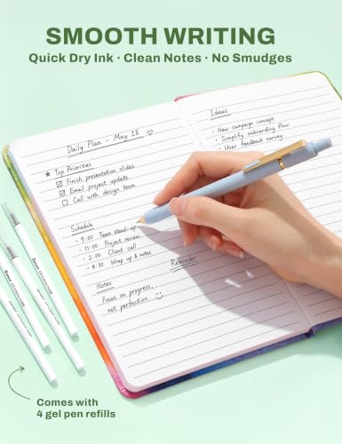SUNEE Pencil Case with Supplies, 54PCS Aesthetic Stationery Set with 8 Pastel Highlighters, 8 Gel Pens Black Ink, 6 Mechanical Pencils, Back to School, College Essentials for Students, Green - color: Green, style: 54 Pack