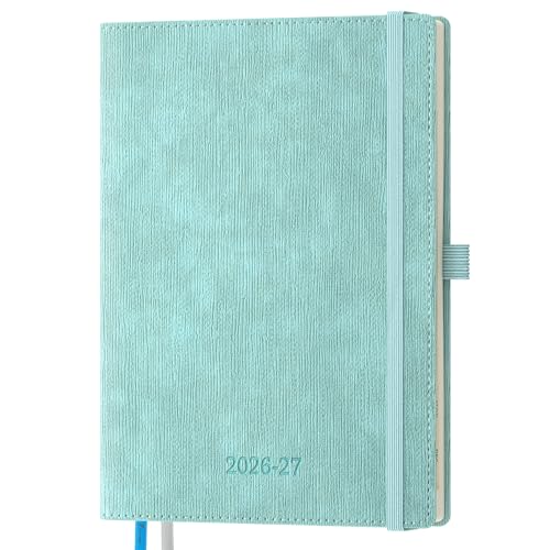 2026-2027 Weekly and Monthly Planner (Jul.2026–Dec.2027) - color: Sky Blue, size: Medium-8.5" x 6.5"