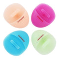 Super Soft Silicone Face Cleanser and Massager Brush Manual Facial Brush - color: Mix Colors (4 Pack)