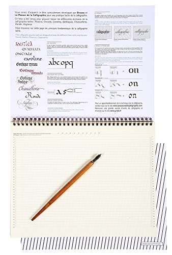 Brause Calligraphy Lined Practice Pad, A4 - size: A4, style: Lined Practice Pad