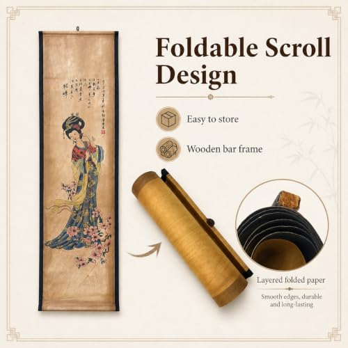 Wall Art Poster Prints Painting Home Office Diaochan Women Three Kingdom - color: A3