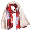 Acotavie Scarfs for Women Dressy Fashion Scarves Long Floral Pattern Scarf - color: C034