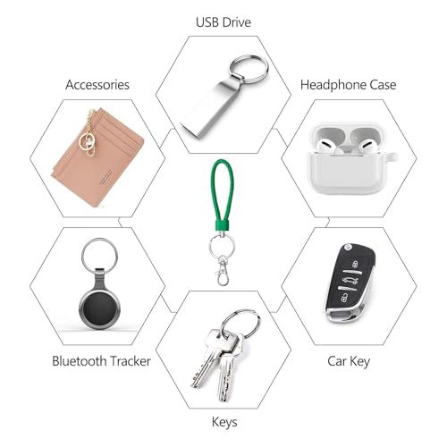 ID Card Badge Holder Key Chain with Metal Keyring, Plastic Slide Open with ID Window for Women Men Girls Students,Moose - color: Moose