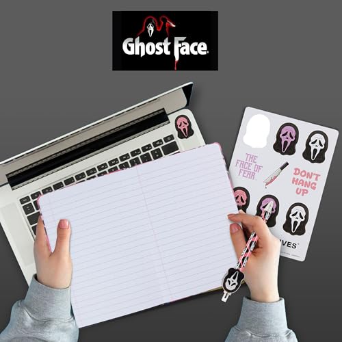 Ghost Kids Stationary Set for Girls and Boys, Journal Kit with Pen - color: Ghost