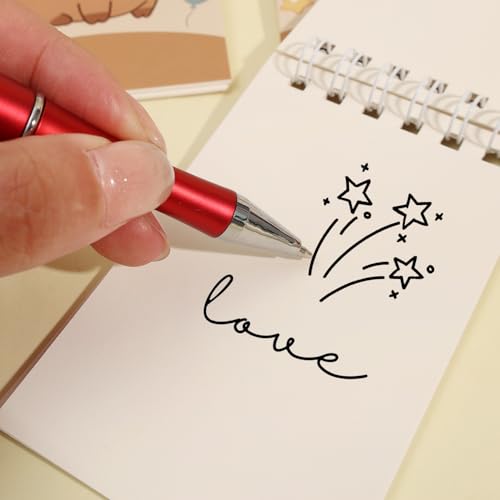 Random Cute Capybara Notebook Set Portable Diary Plan Mini Coil Pocket Notebook Student Stationery Gift,10 * 6cm (3Pcs) - color: 3Pcs