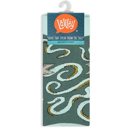 Lavley Women's Funny Socks Cute Novelty Gift for Women & Teens - color: Don't Be Salty Octopus