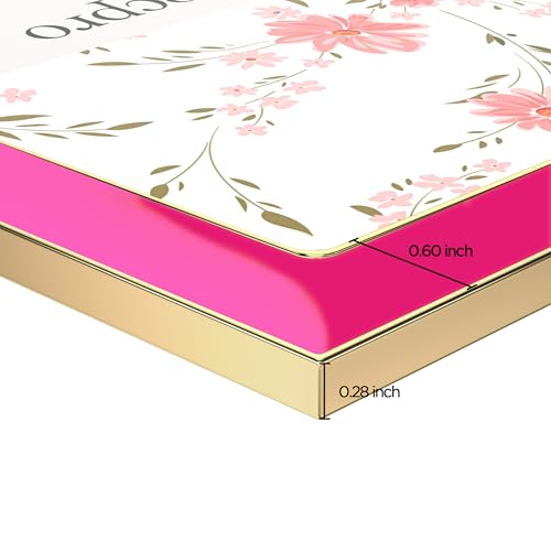 eletecpro 4x6 Enamel Picture Frame with Real Glass Cover, Rose Pink, 2-Pack - color: Rose Red, size: 4x6