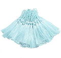 100Pcs 5 Inch Silky Bookmark Tassels for Jewelry, Souvenir(Light Blue) - color: Light Blue