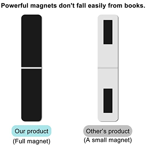 15 Pieces Bookmarks, Magnetic Bookmarks for Women, Page Markers for Students - color: Colorful Geometric Patterns, size: 15 Pieces