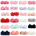 24 Pieces Spa Headband Facial Makeup Bow Hairband Women Face Wash
