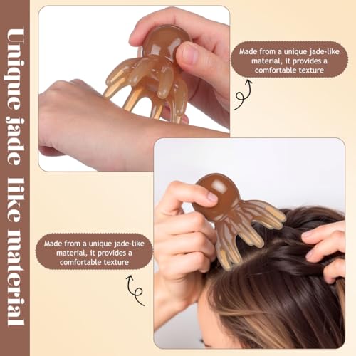 Octopus Head Massager Comb Portable Scalp Tool