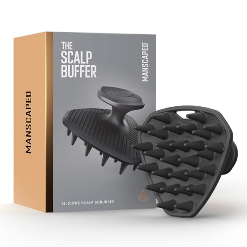 MANSCAPED® The Scalp Buffer Men’s Silicone Head Scrubber - size: Scalp Buffer